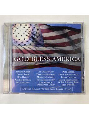 God Bless America Patriotic CD By Various Artists 2001 Sony Music 15 Tracks